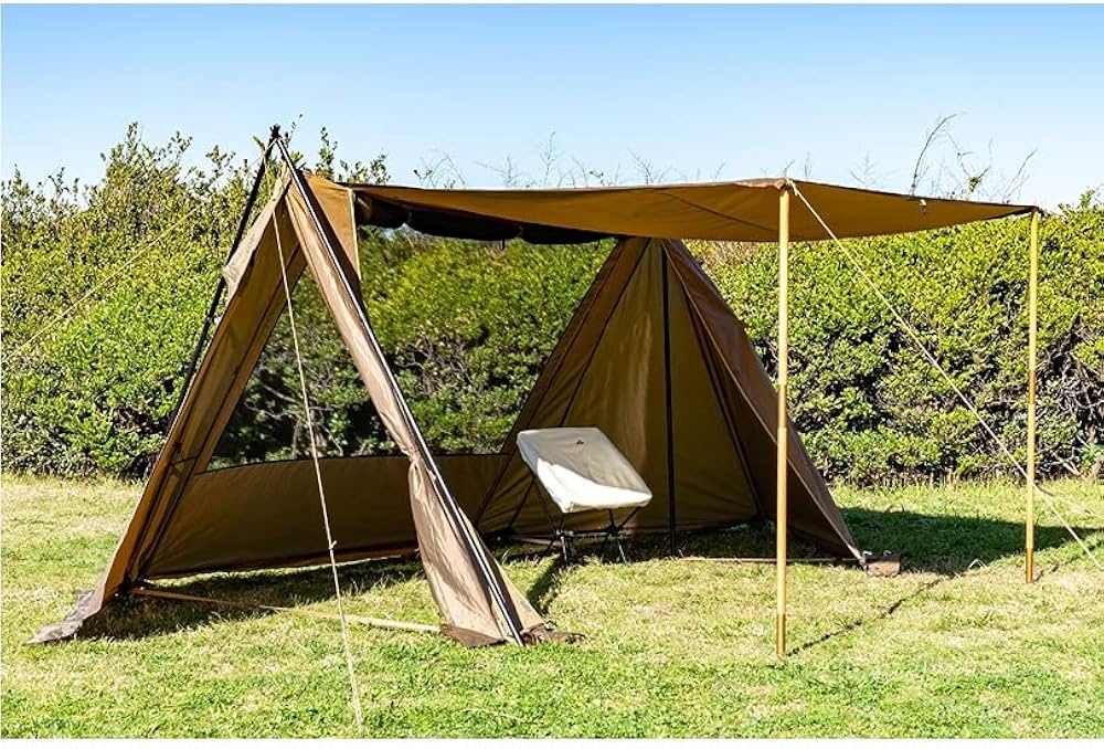 Amazon.co.jp: TARAS BOULBA One Side Fork AF Shelter DX Khaki