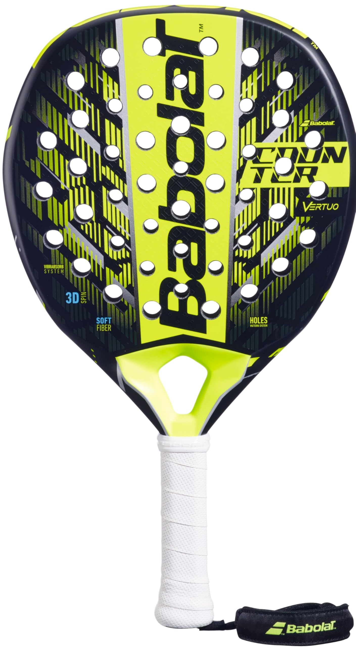Amazon.com: Babolat Counter Vertuo 2.5 Padel Racket : Sports