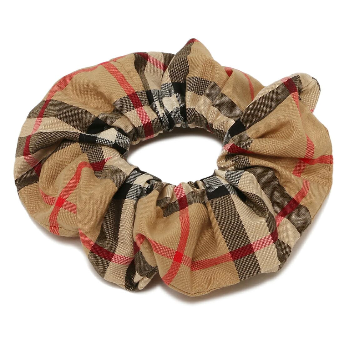 Amazon | [バーバリー]子供服 シュシュ ヘアアクセサリー ベージュ