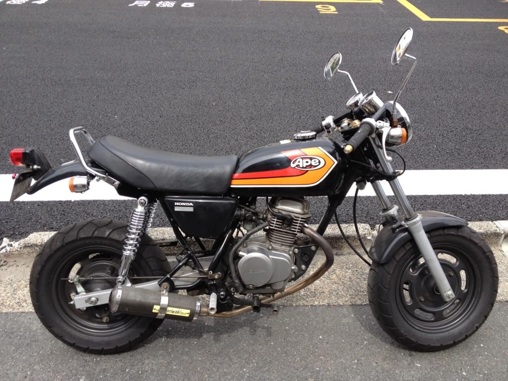 Amazon.co.jp: エイプ 50 100 ツインショック Wサス ツインサス