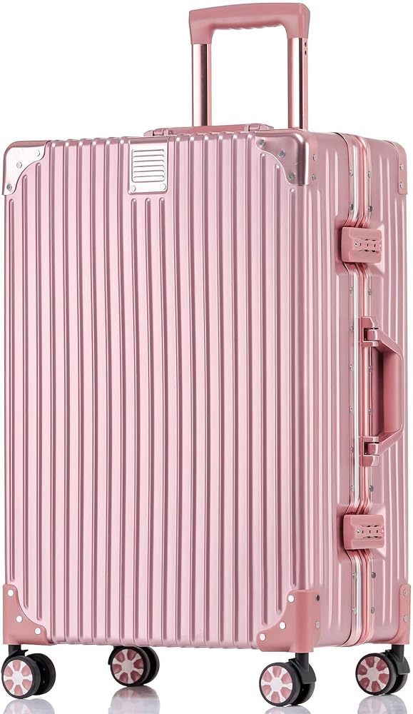 海【希少】キャリーケース オーストリッチ ダチョウ 赤 レディース 海