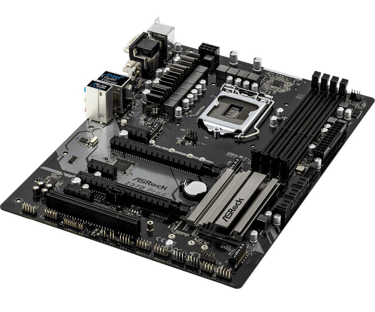 Amazon | ASRock Intel Z370 チップセット搭載 ATX マザーボード Z370