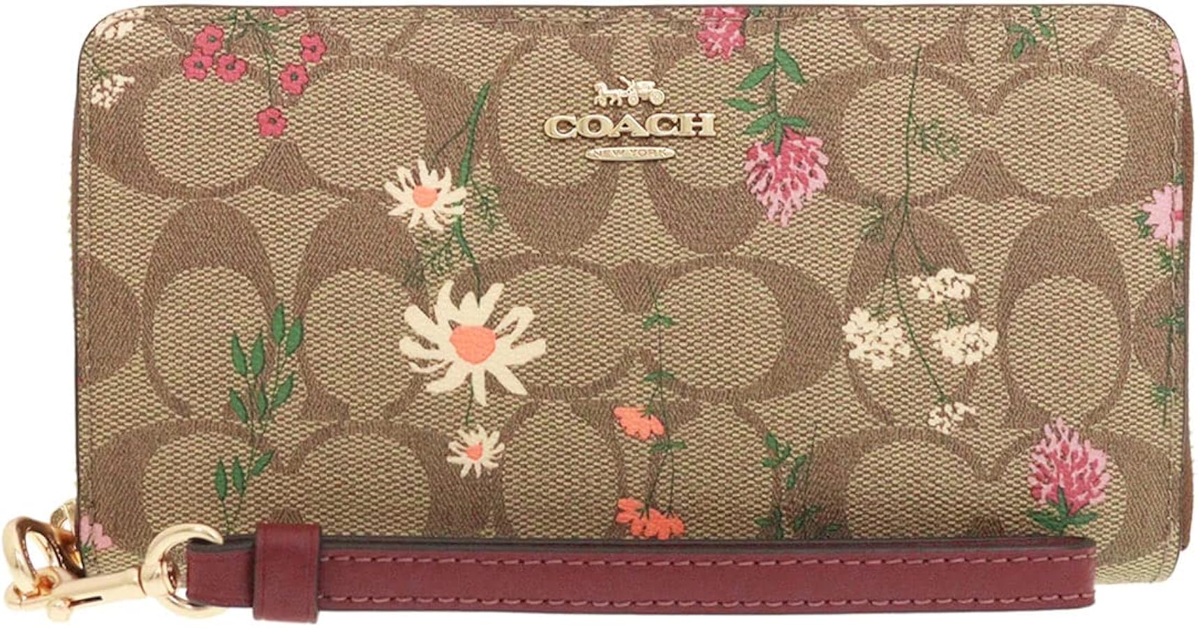 Amazon | [コーチ] COACH 財布(長財布) FC8736 C8736 カーキマルチ
