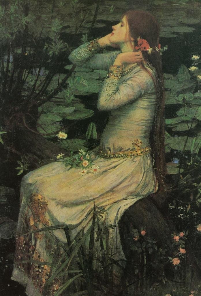 Amazon.co.jp: ジョン・ウィリアム・ウォーターハウス オフィーリア