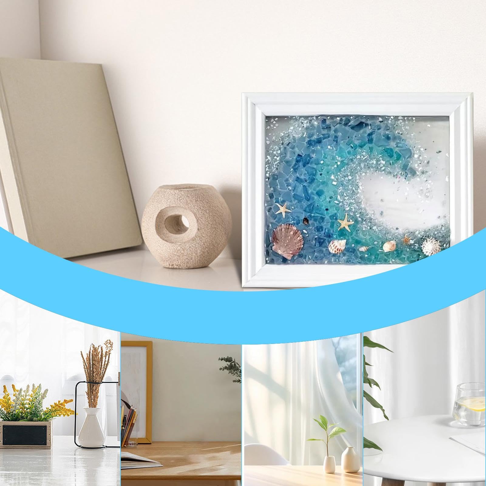 Amazon.co.jp: シーグラスアートキット、シーグラス用アート&クラフト