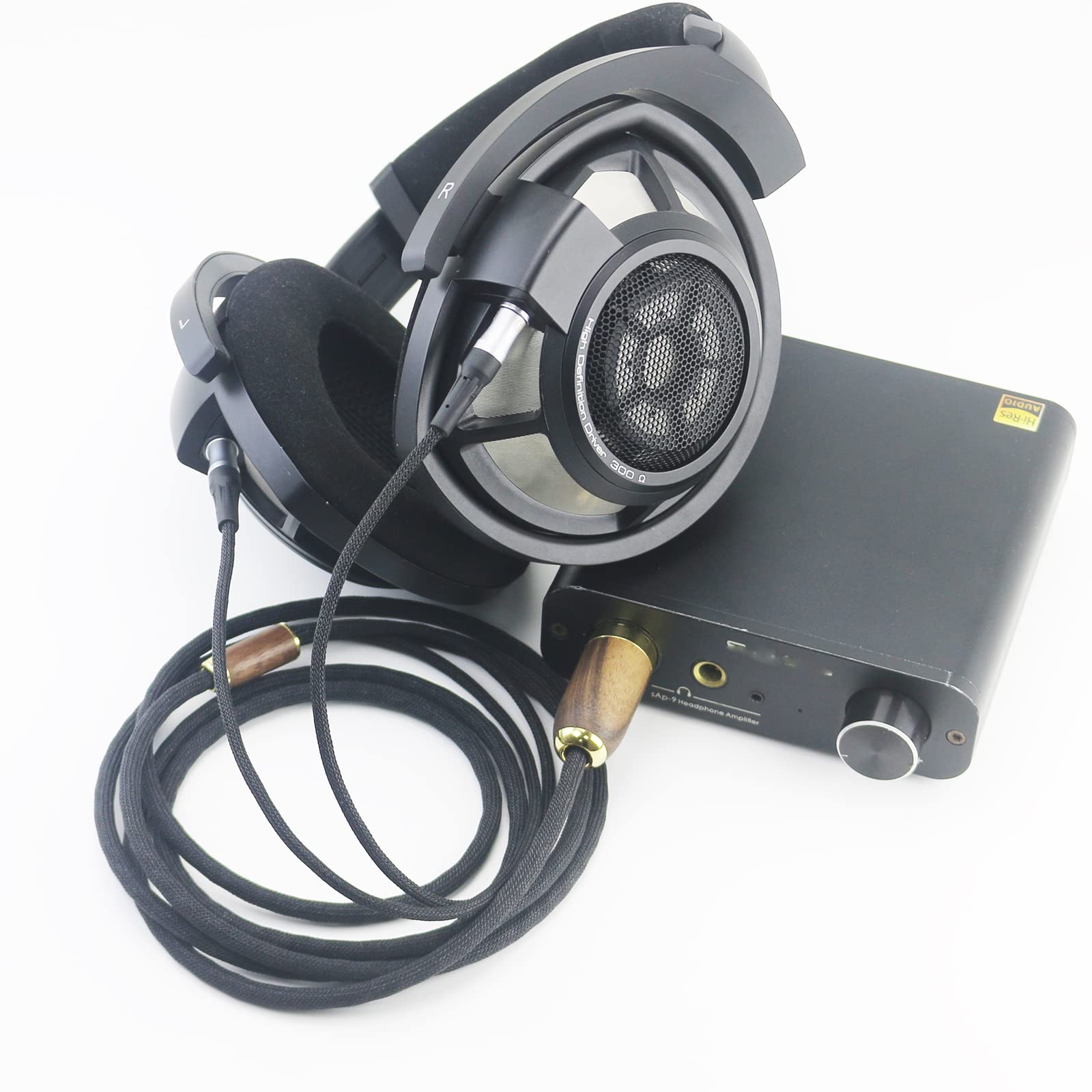 Amazon | NewFantasia 4ピン XLR バランスケーブル ゼンハイザー HD800