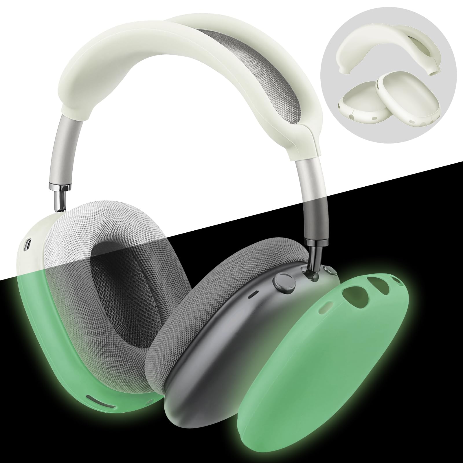 Amazon | Fintie シリコーンケースカバー AirPods Maxヘッドフォン用