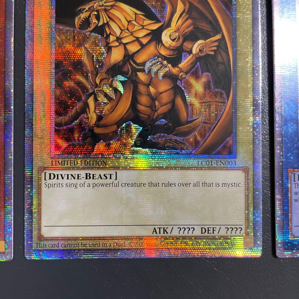 Amazon.co.jp: 英語 オシリスの天空竜 オベリスクの巨神兵 ラーの翼神