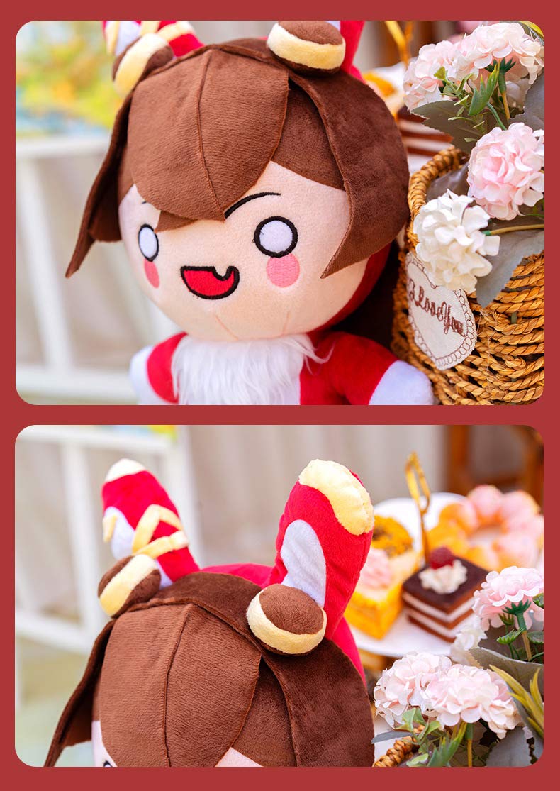 Amazon.co.jp: 原神ウサギ伯爵バニーぬいぐるみ、アンバーコスプレ、原