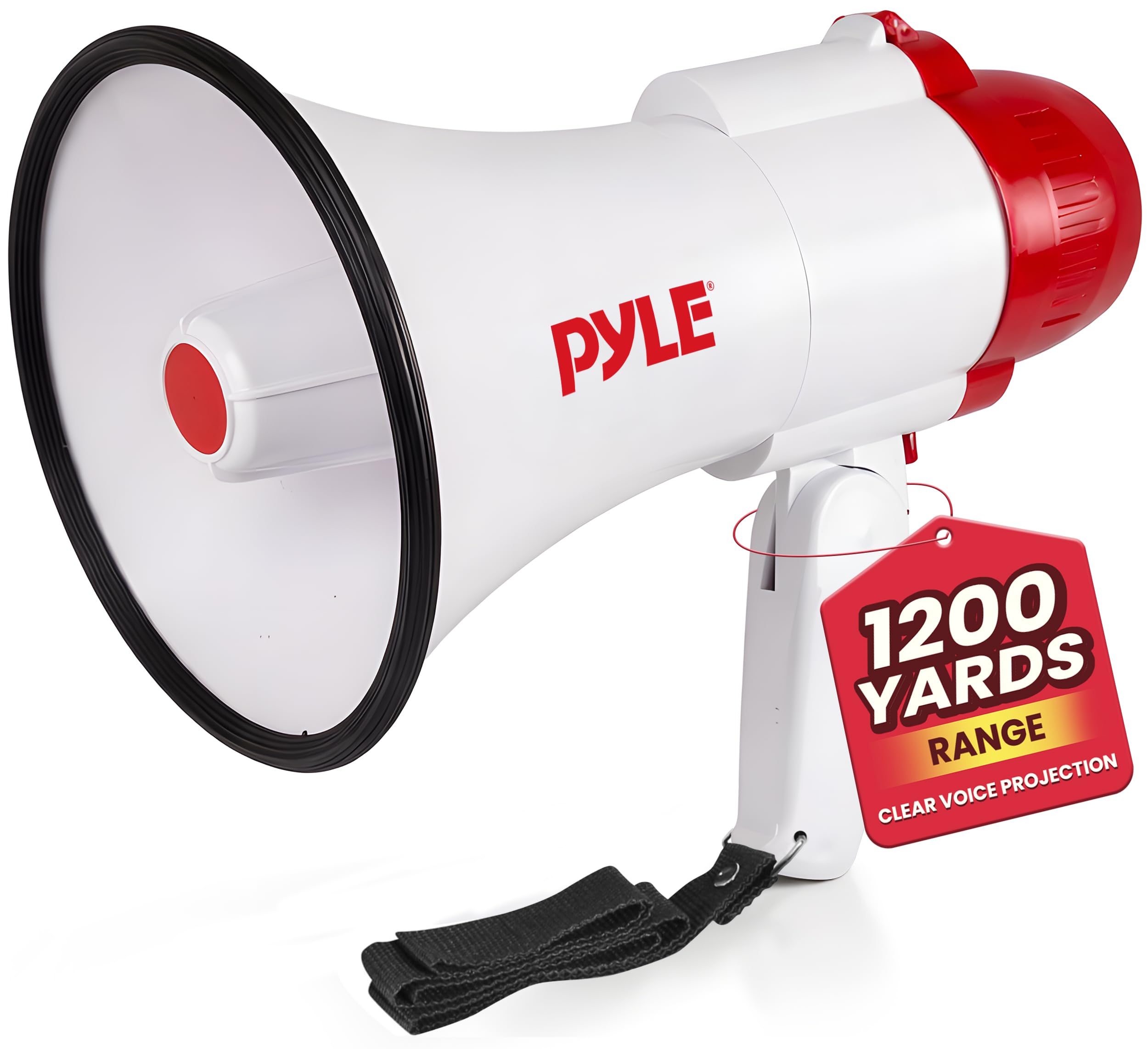 Amazon.com: Pyle Lightweight 30-Watt Megaphone Bullhorn Speaker