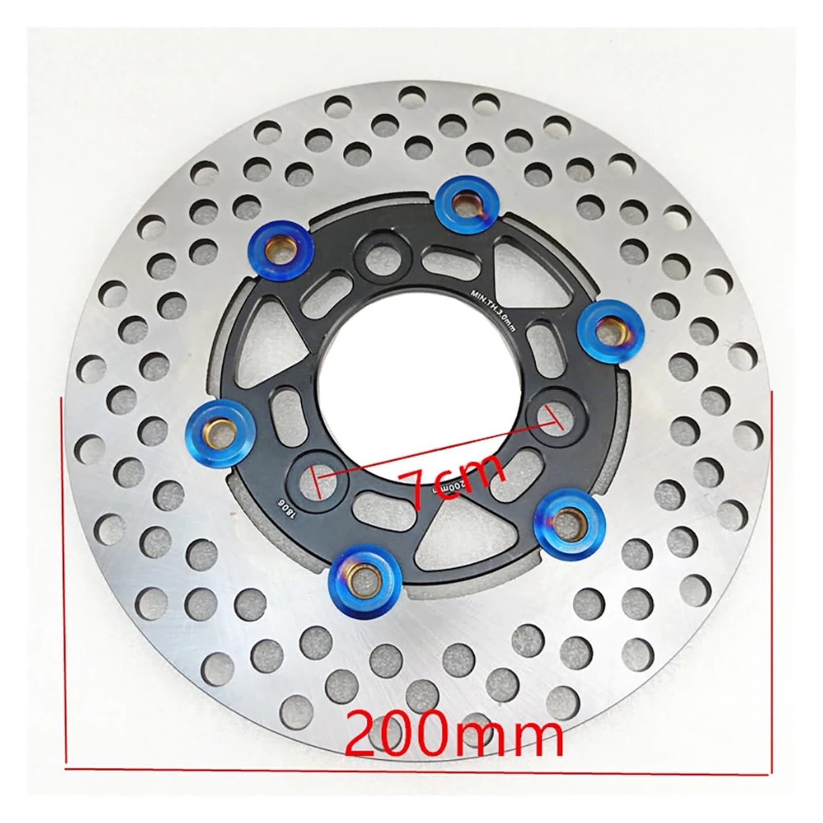 Amazon | 200 ミリメートルオートバイブレーキキャリパーディスク