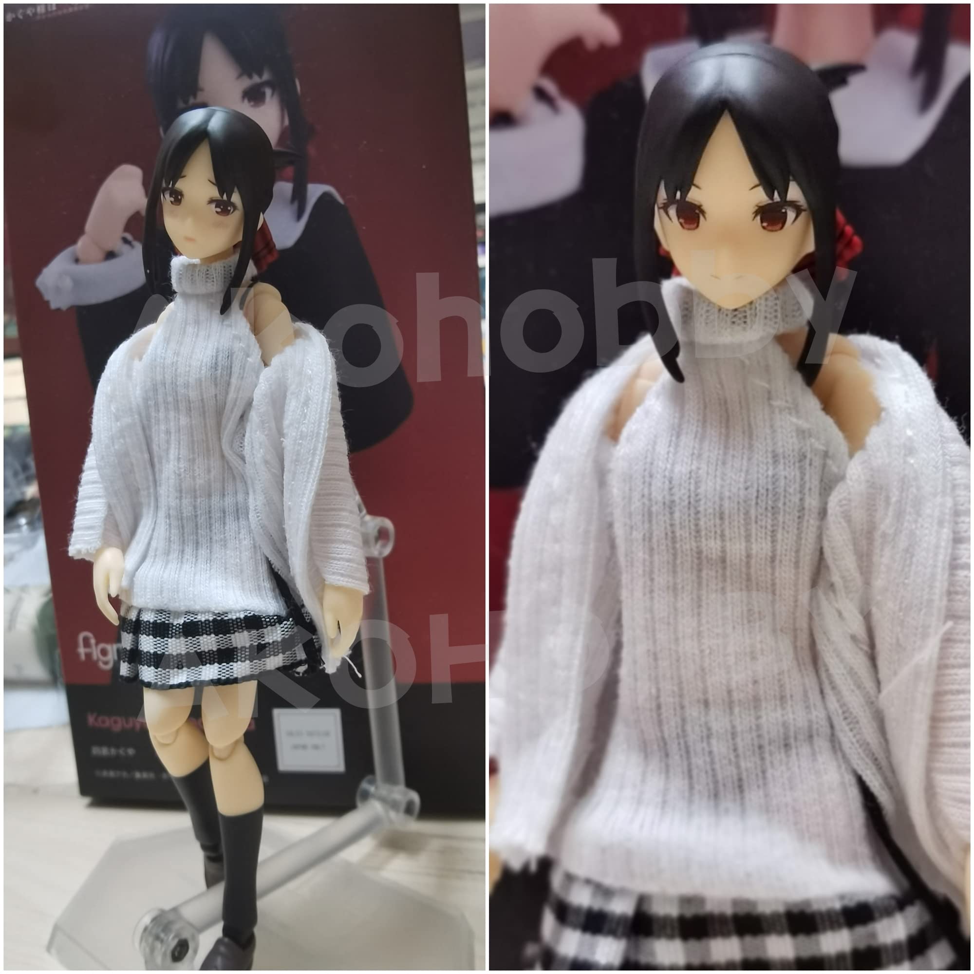 Amazon.co.jp: 1/12 セーター & ワンピース 二点セット ドレス AKO