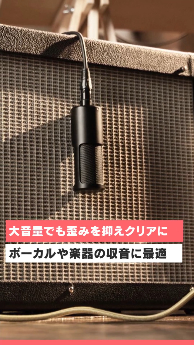 Amazon.co.jp: SHURE シュア SM4 ホームレコーディングマイクロホン