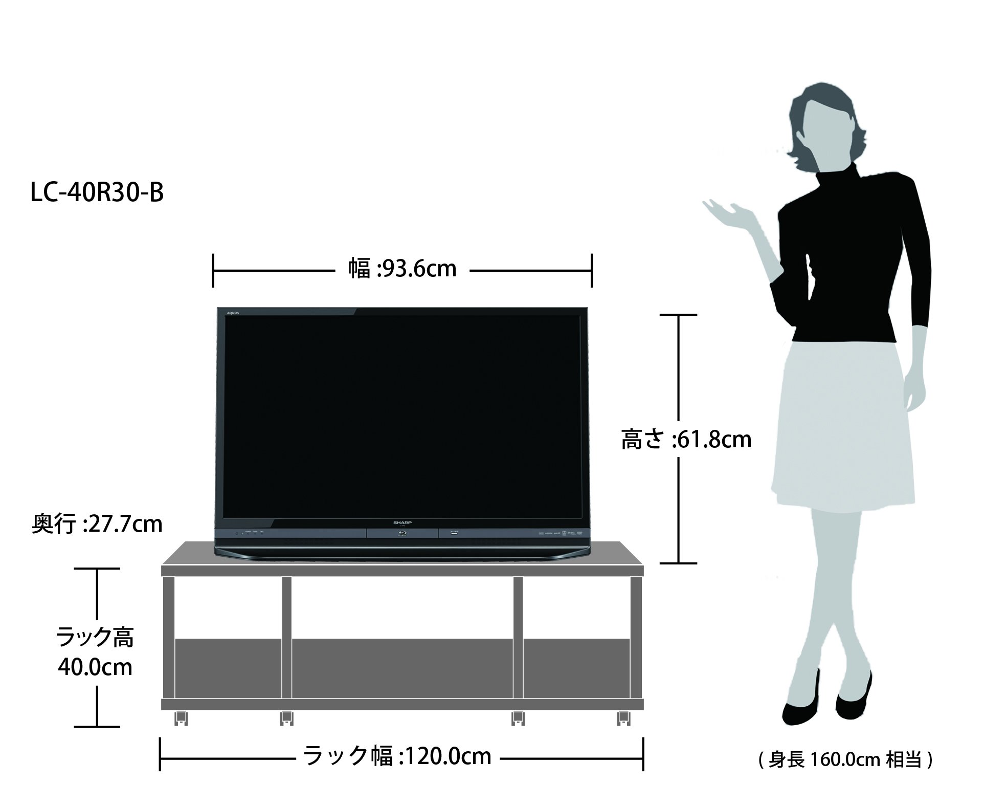 Amazon | シャープ ブルーレイ内蔵HDD搭載AQUOS 液晶テレビ 40型