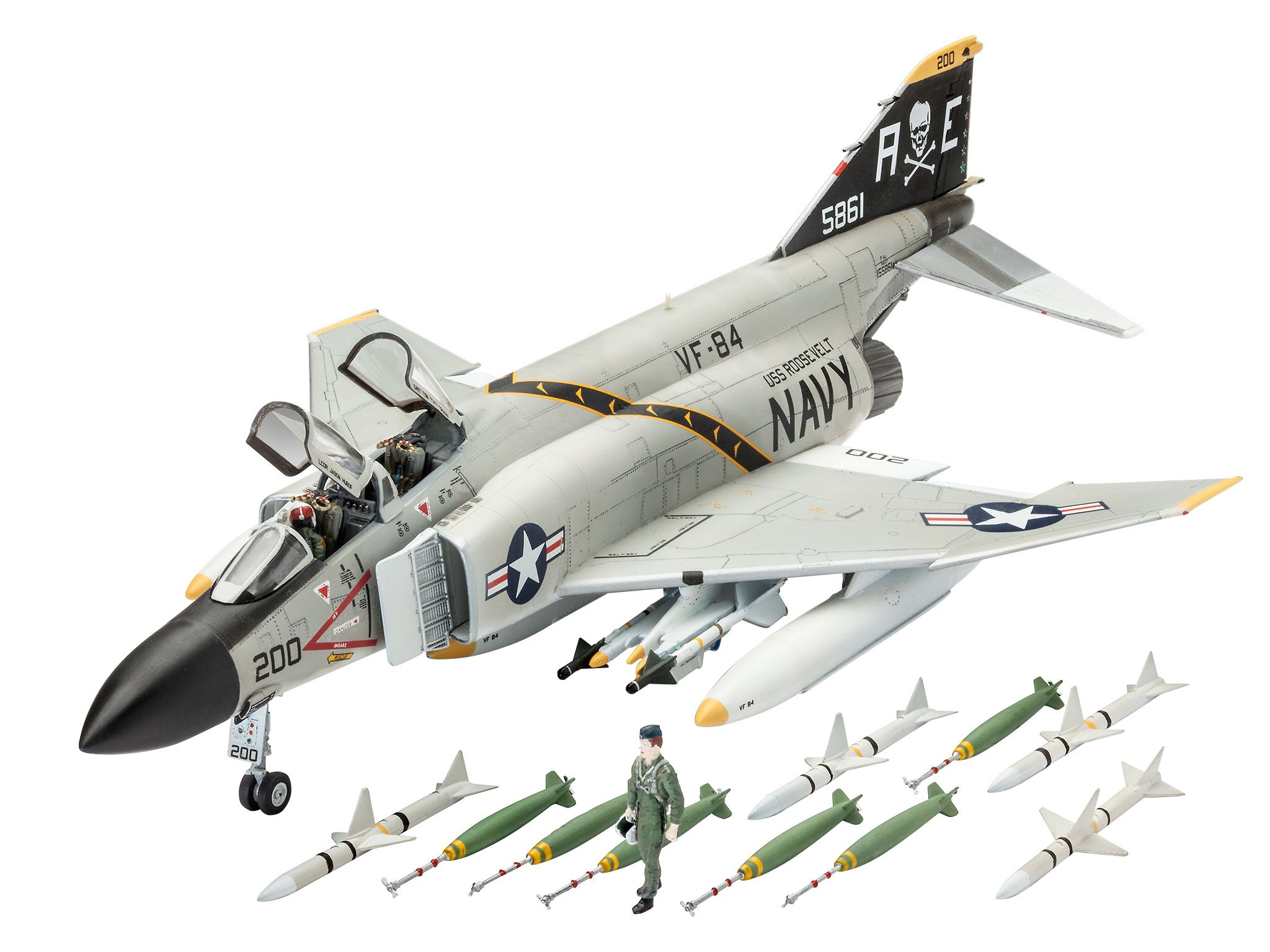 Amazon | ドイツレベル 1/72 アメリカ海軍 F-4J ファントム US
