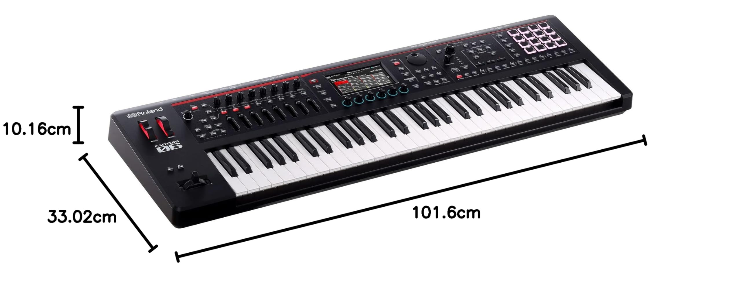 TASTIERA SINTETIZZATORE Roland FANTOM-06 – Tastiera a 61-Note