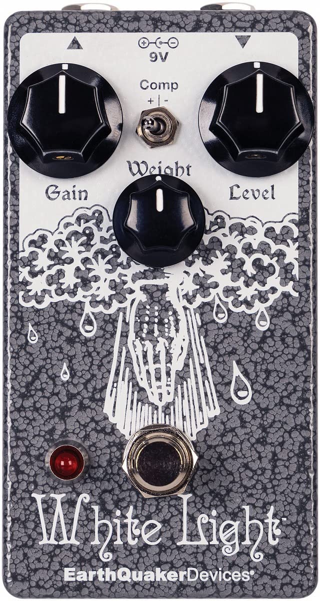 Amazon | EarthQuaker Devices White Light OD Hammered エフェクタ