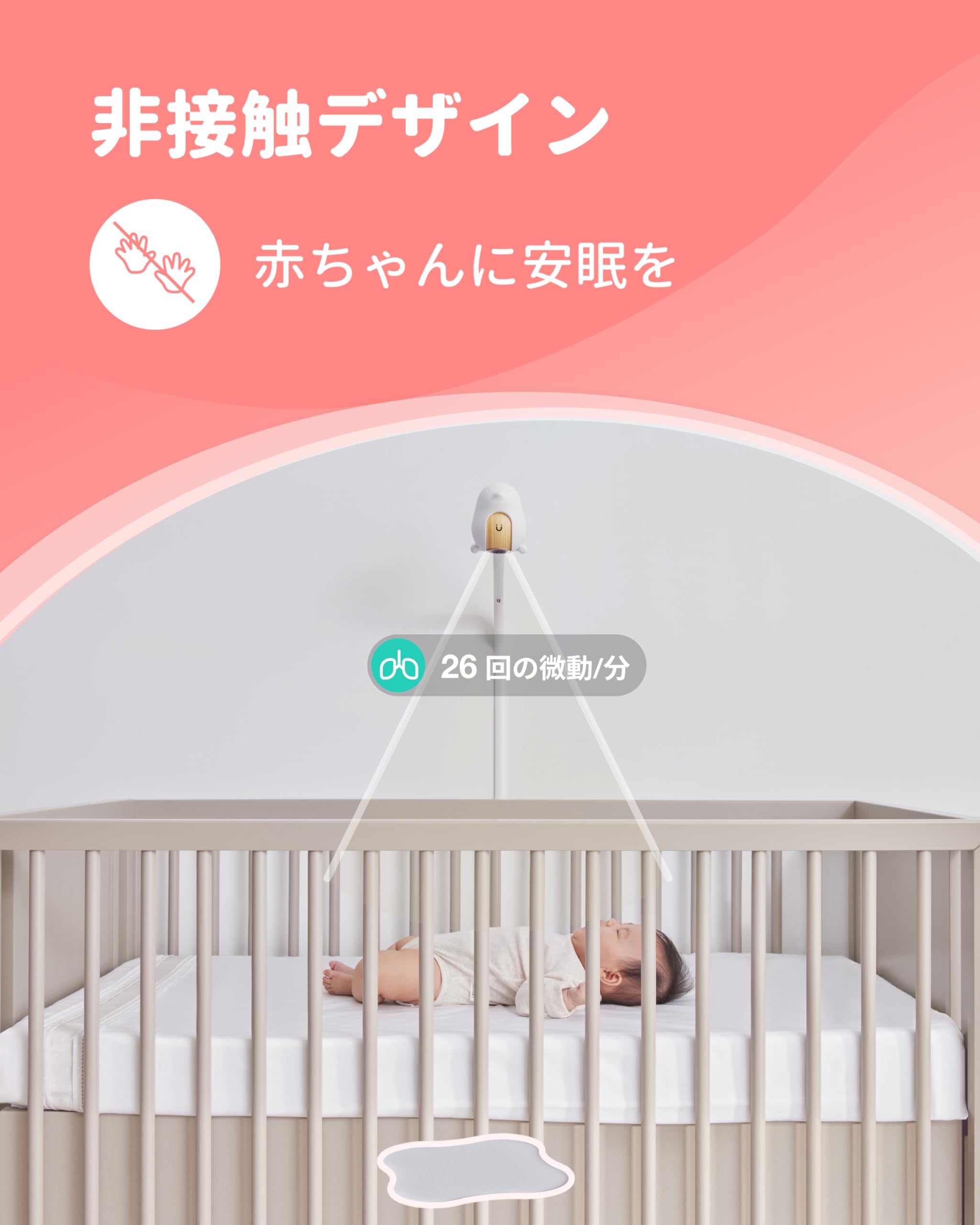 Amazon.co.jp: CuboAi ベビーセンサーパッド 睡眠 安全 微動検知 AI