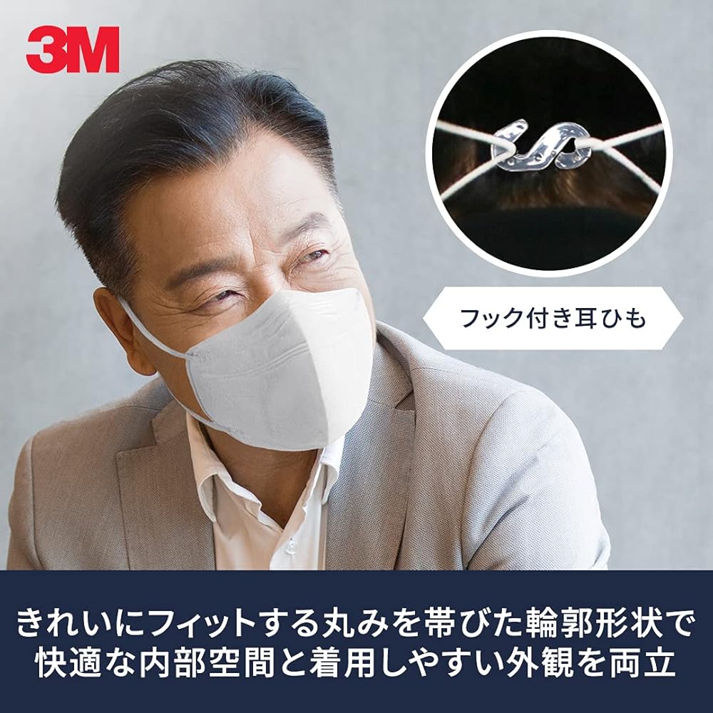 Amazon.co.jp: スリーエム(3M) 3M マスク ウイルス飛沫対策 KF94