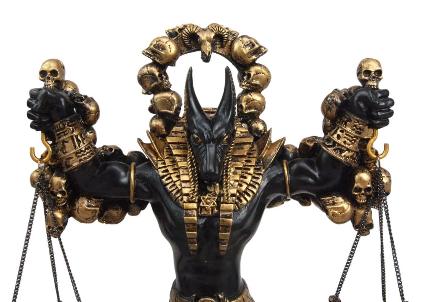 Amazon.co.jp: Ebros 古代エジプト 死者の神 ミイラ化 アヌビス像