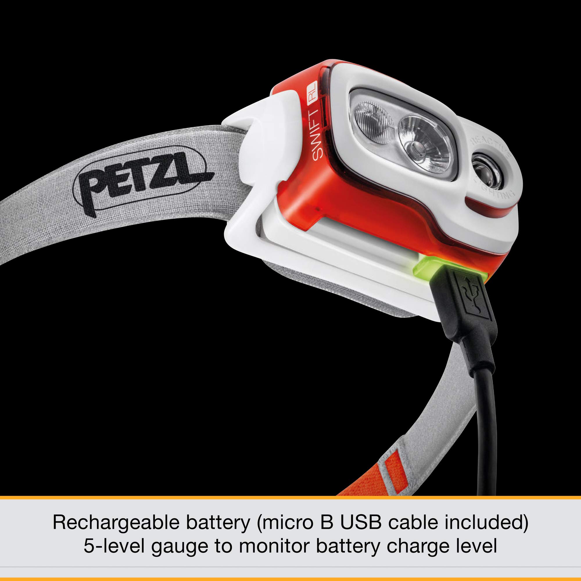 PETZL SWIFT RL900 ラスト1点 新しくなったヘッドランプ『スイフト RL