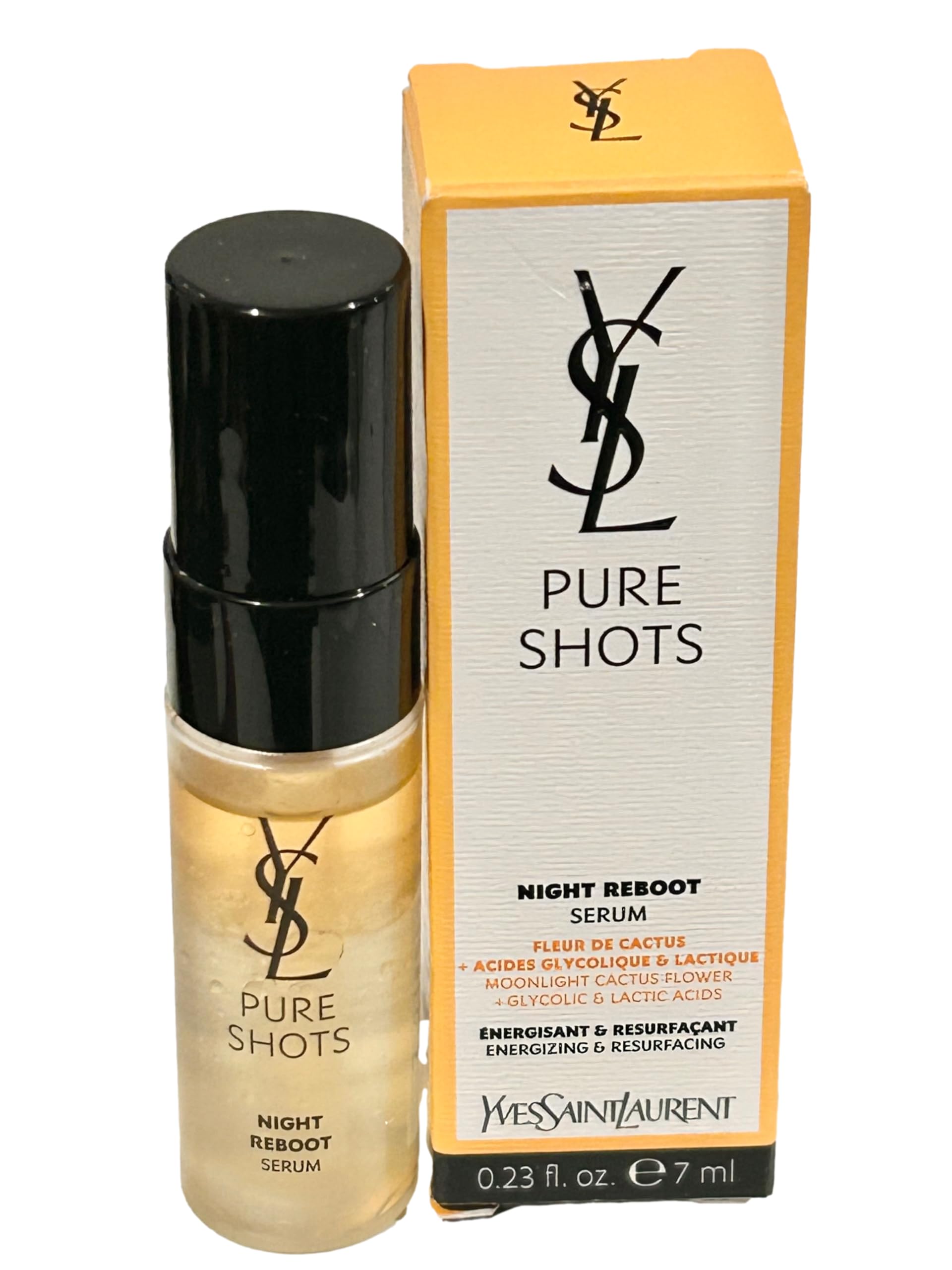 Amazon.com: Yves Saint Laurent YSL PURE SHOTS Night Reboot Serum
