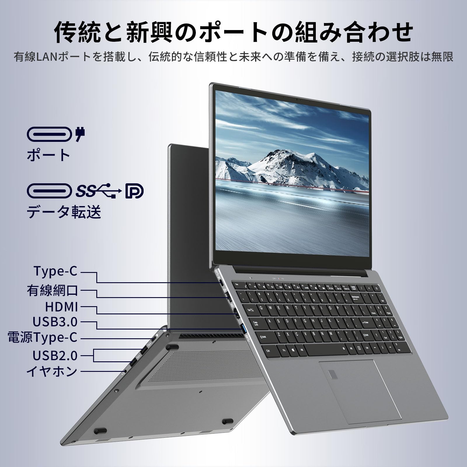 Amazon.co.jp: 【Core i7第9世代】15.6インチ大画面pc/Core i7-9750H高