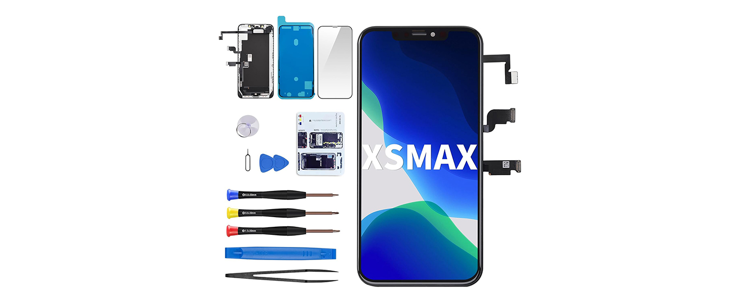Amazon.com: for iPhone Xs MAX Screen Replacement with Front