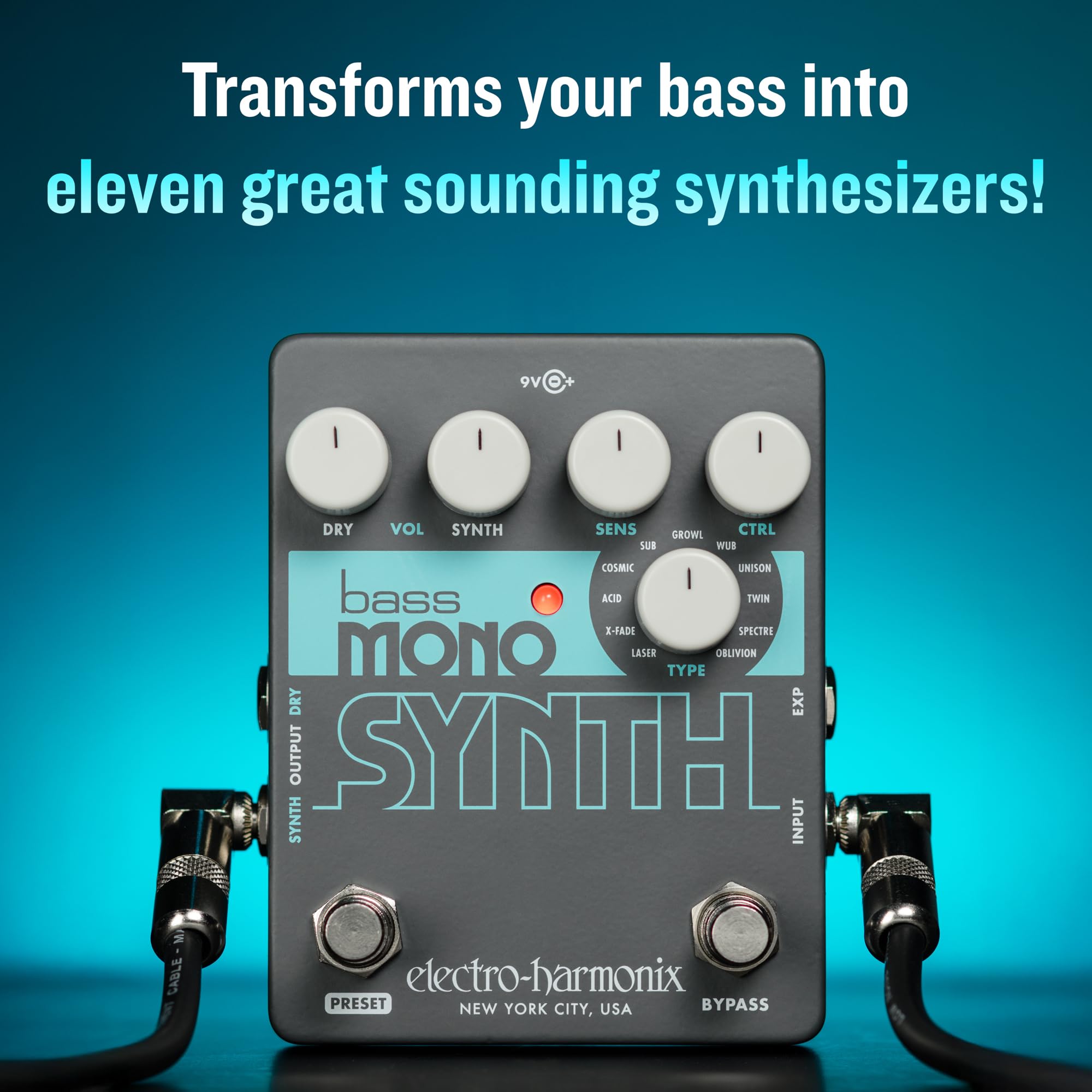 Amazon | electro-harmonix/Bass Mono Synth ベースシンセ