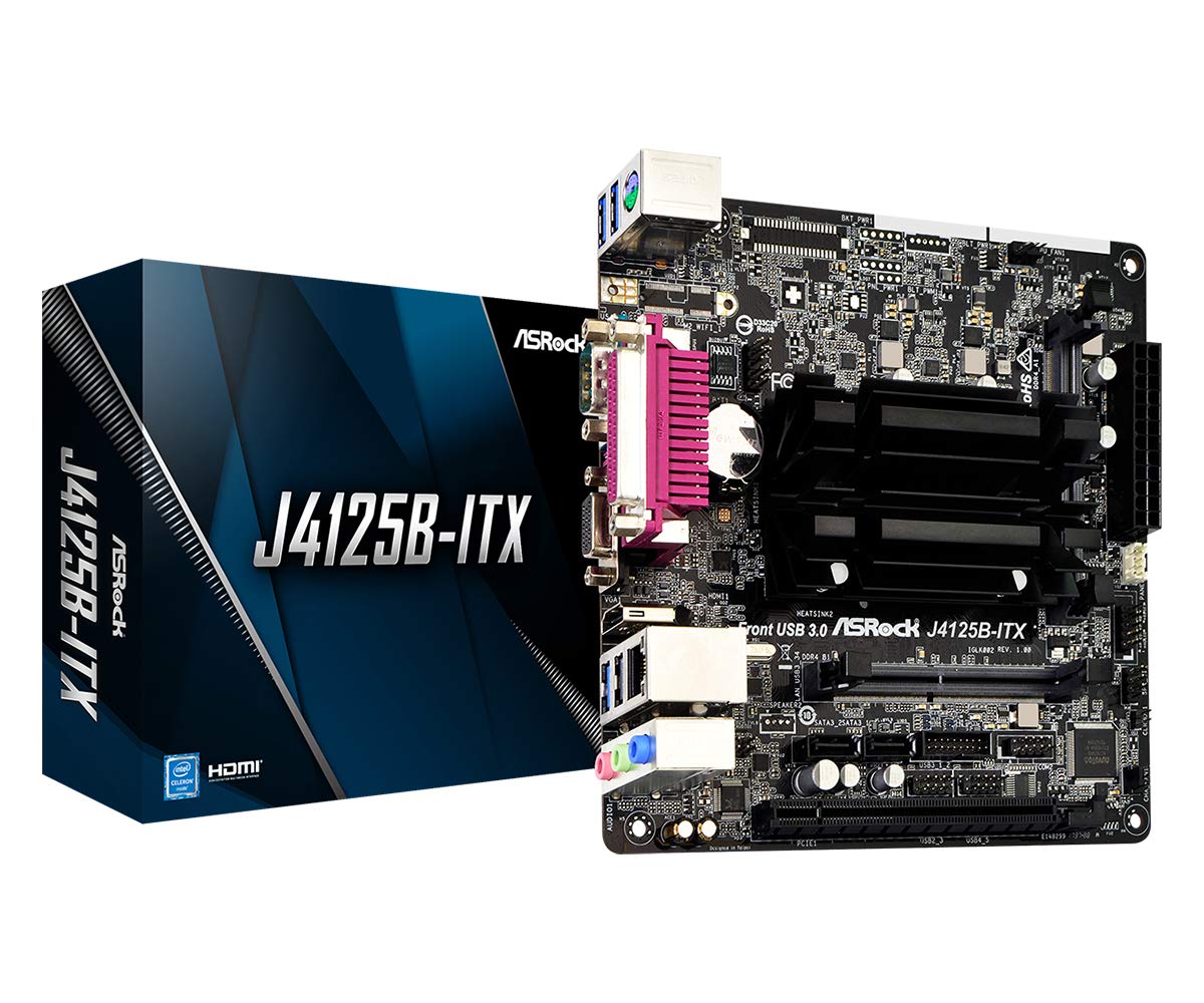 Amazon | ASRock J4125B-ITX J4125 Gemini Lake Refresh DDR4 M-ITX