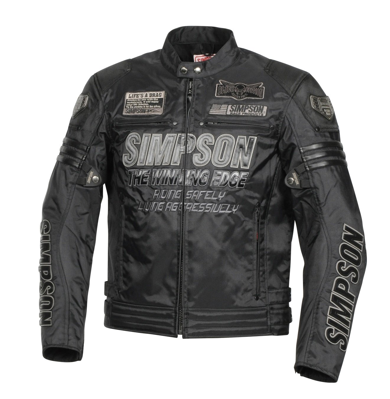 Amazon.co.jp: シンプソン(SIMPSON) バイク用ジャケット Nylon Jacket