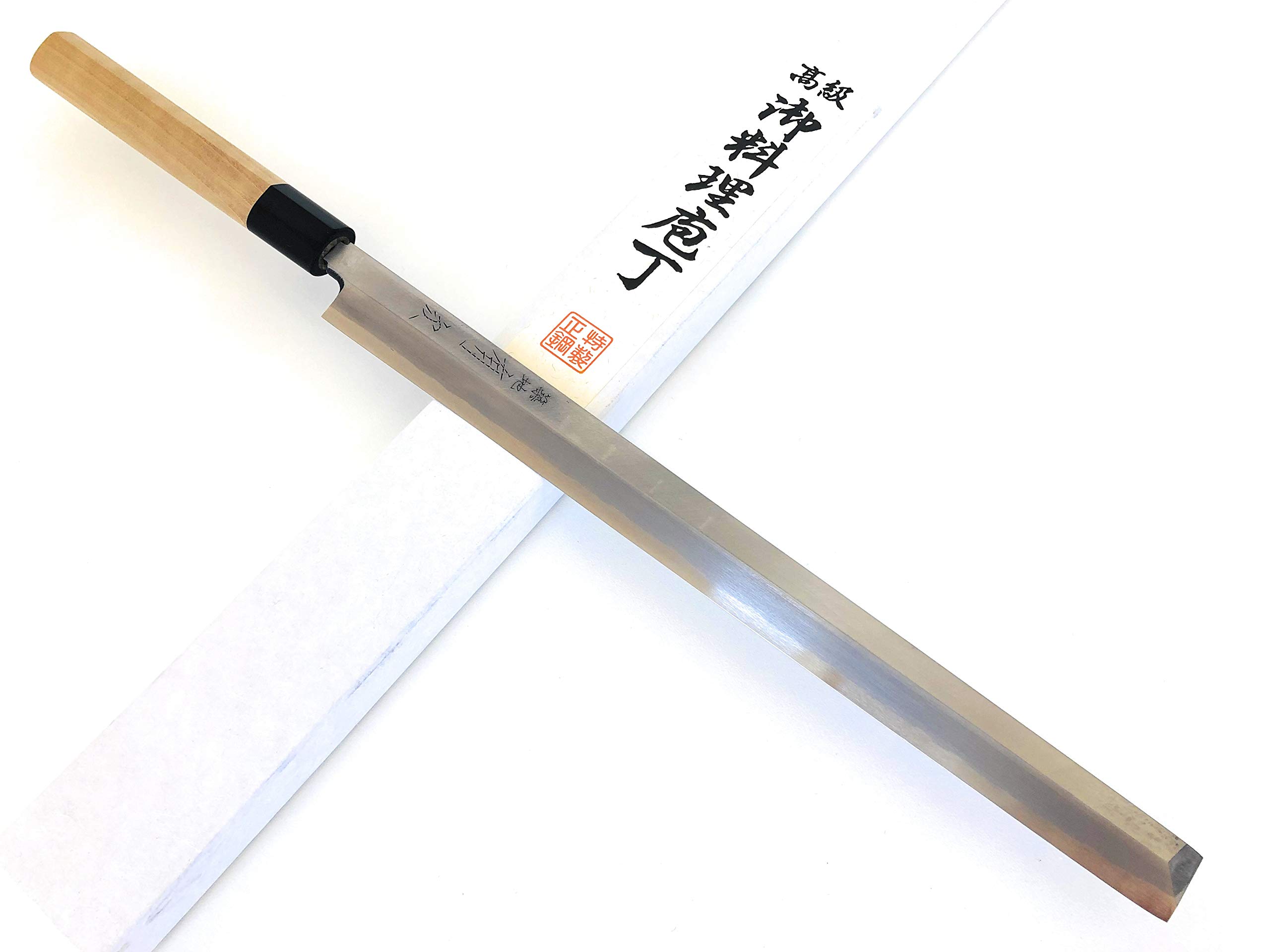 Amazon | 有次 包丁 蛸引 特製 300mm 日本製 白鋼2 築地 ARITSUGU