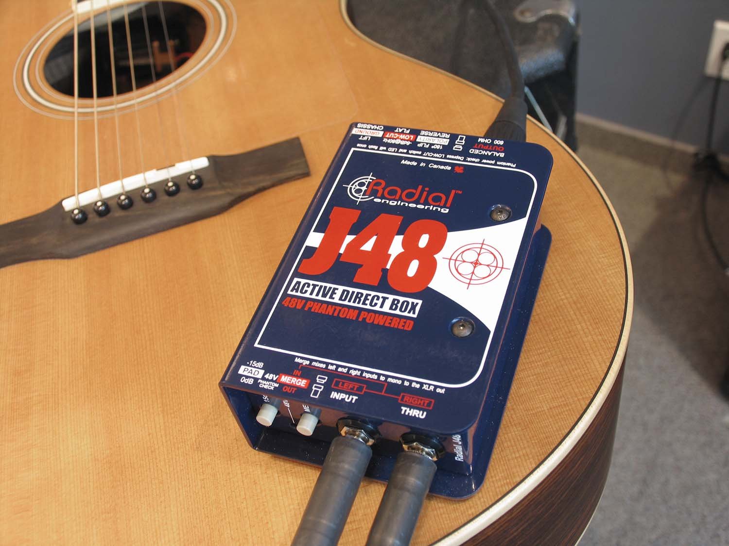 Amazon.co.jp: Radial ラジアル アクティブDIボックス J48 【国内正規