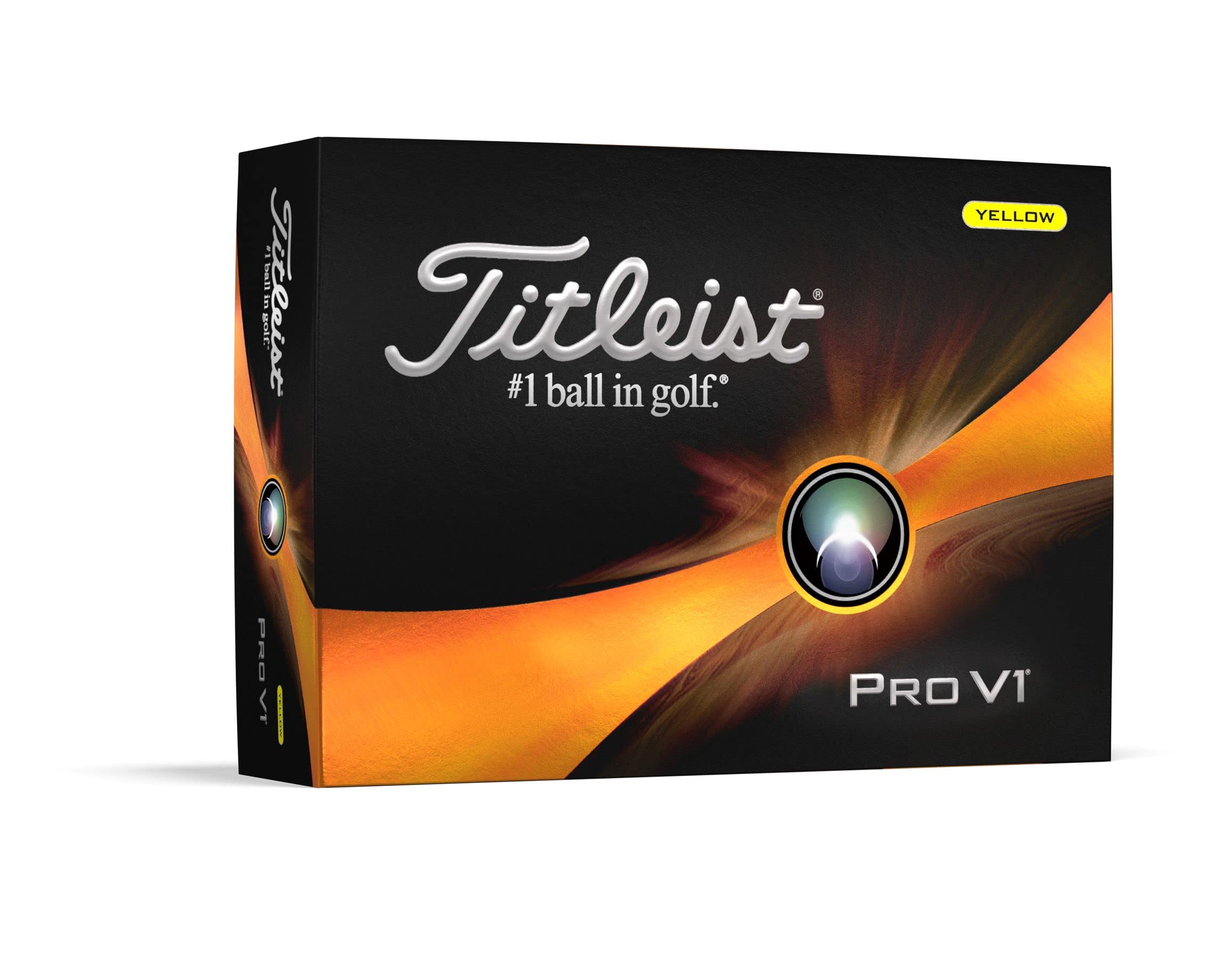 Amazon.co.jp: TITLEIST(タイトリスト) PRO V1 23 イエロー ゴルフ