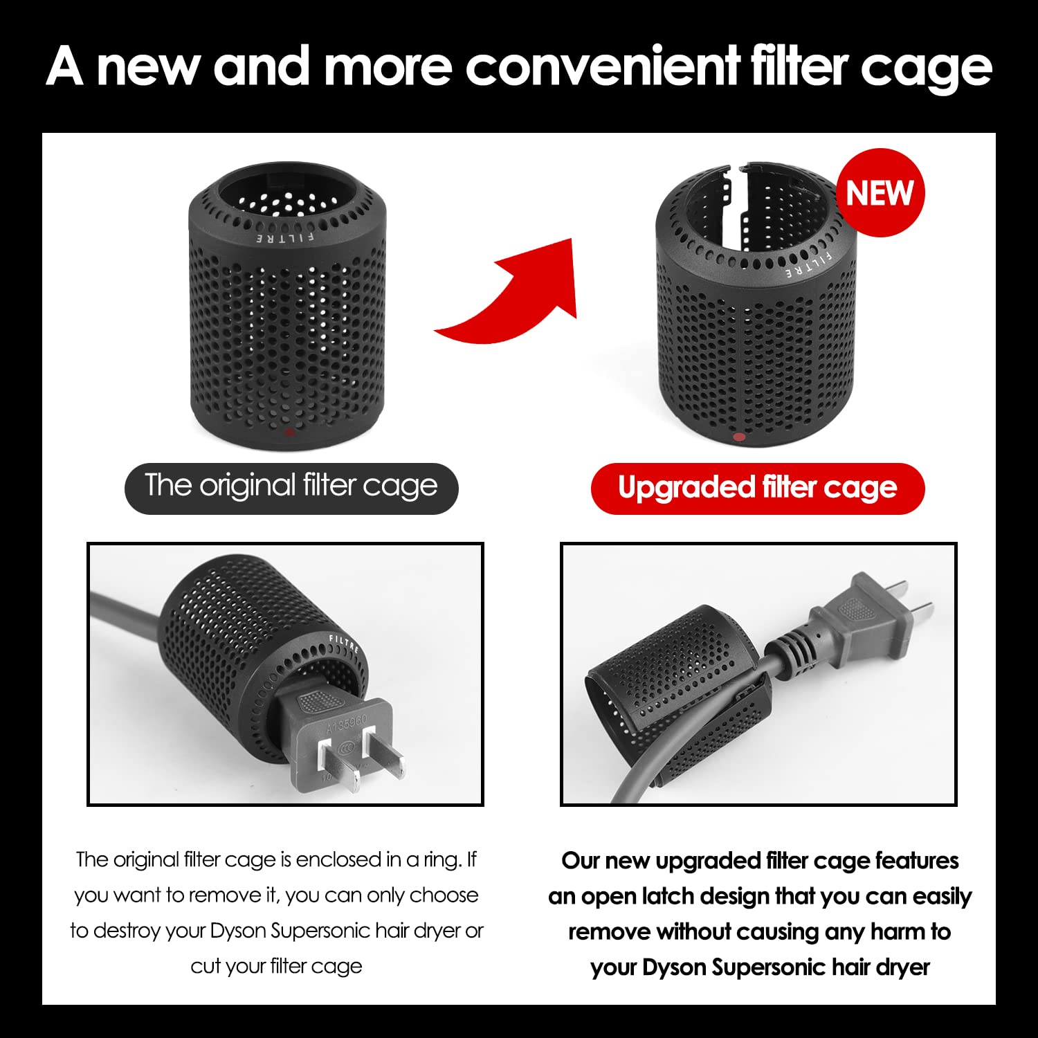 Amazon.co.jp: ヘアドライヤー用アウターフィルターカバーHD01 HD03