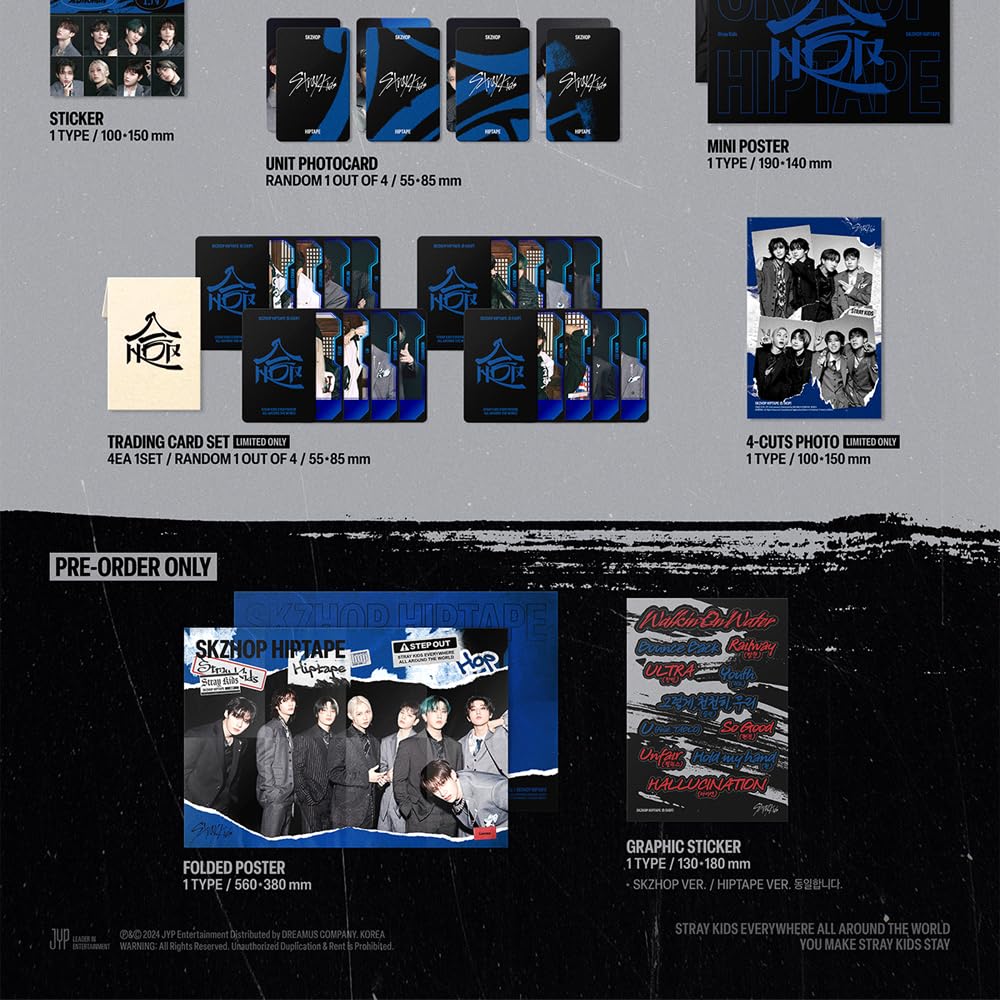 Amazon.com: Generic - Stray Kids HIPTAPE '(HOP)' [HIPTAPE VER