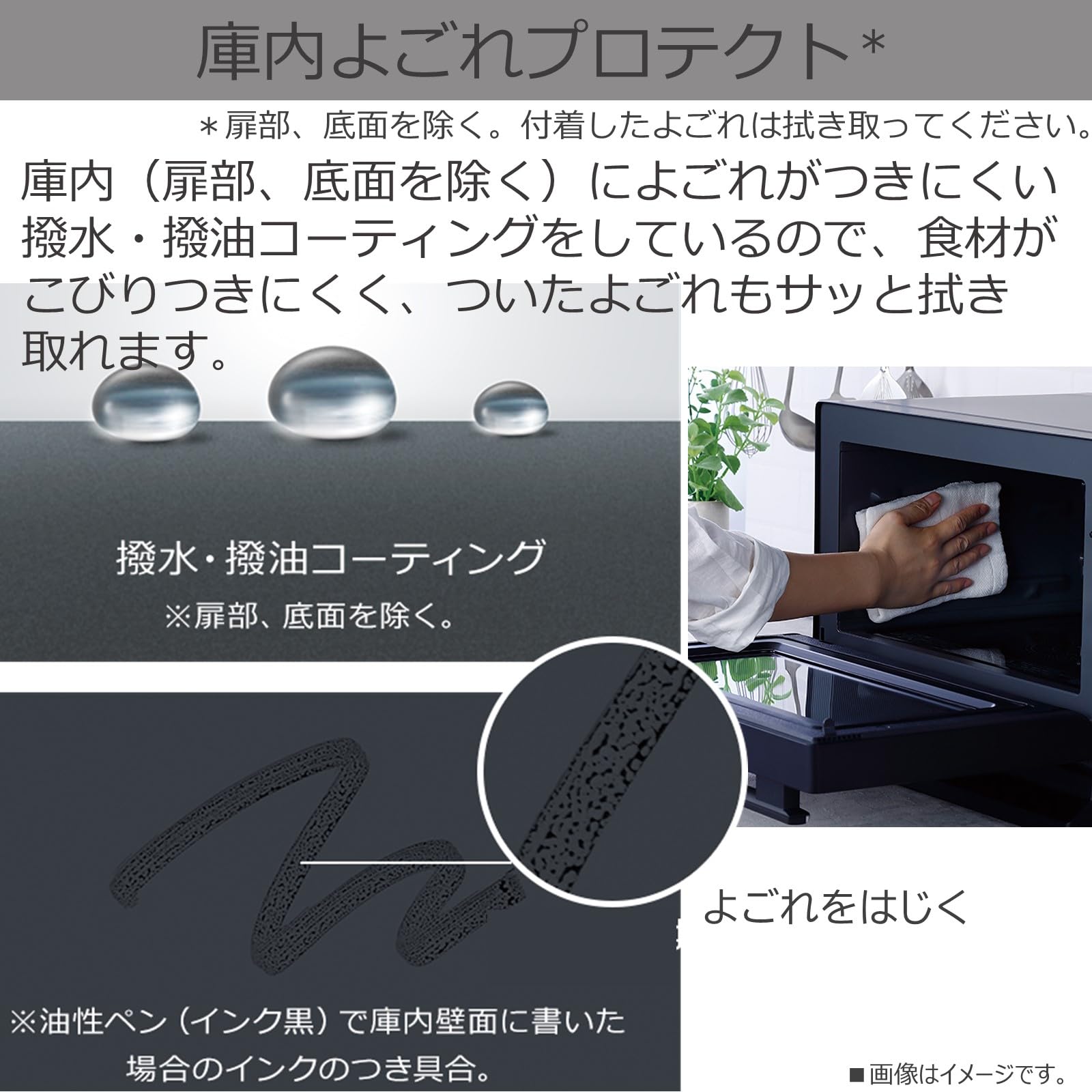 Amazon | TOSHIBA(東芝) 電子レンジ 23L ER-XS23(K) ブラック フラット