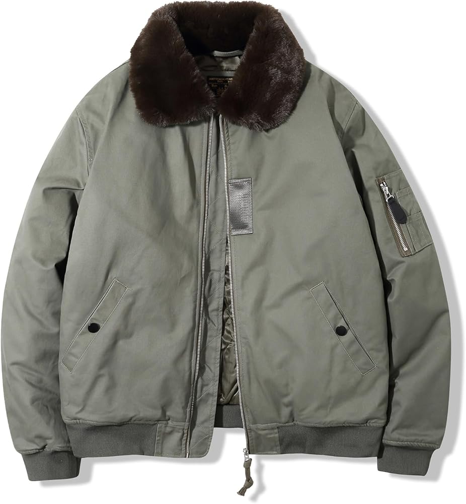 Amazon | [§NN∞NORMEN] 米軍 B-15 フライトジャケット メンズ