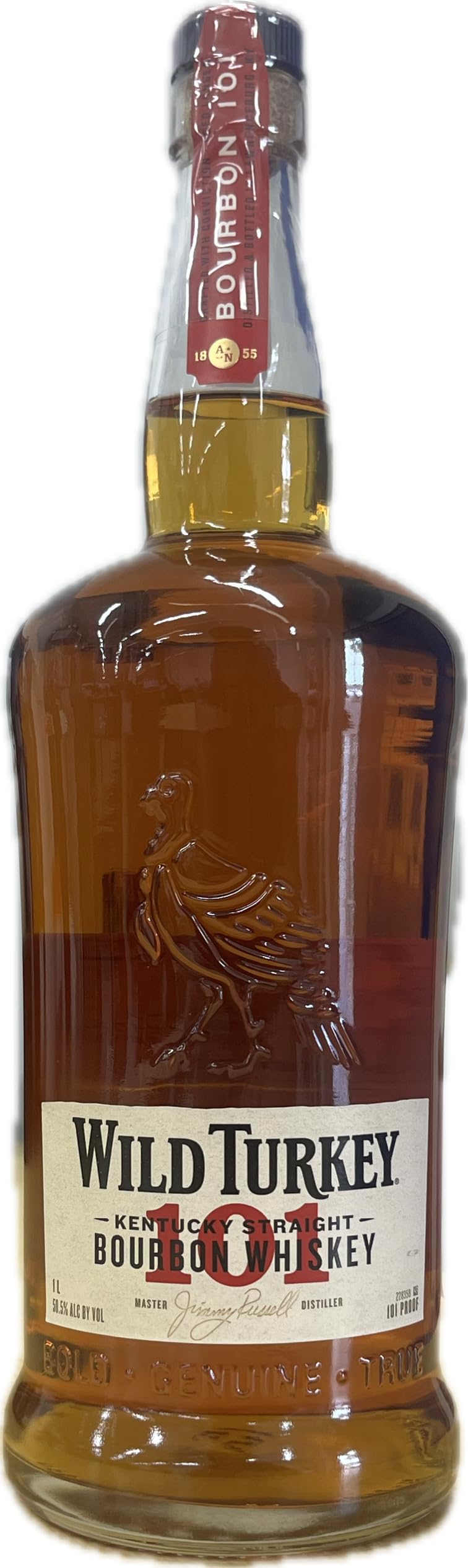 Amazon.co.jp: ウイスキー 50.5度 ワイルドターキー 101プルーフ