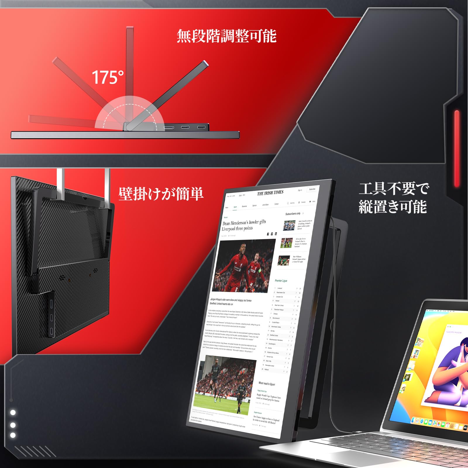 Amazon.co.jp: kksmart モバイルモニター 14.2インチ 2K(2520*1680