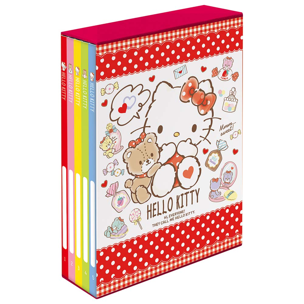 Amazon.co.jp: ナカバヤシ 5冊BOX ポケットアルバム ハローキティ