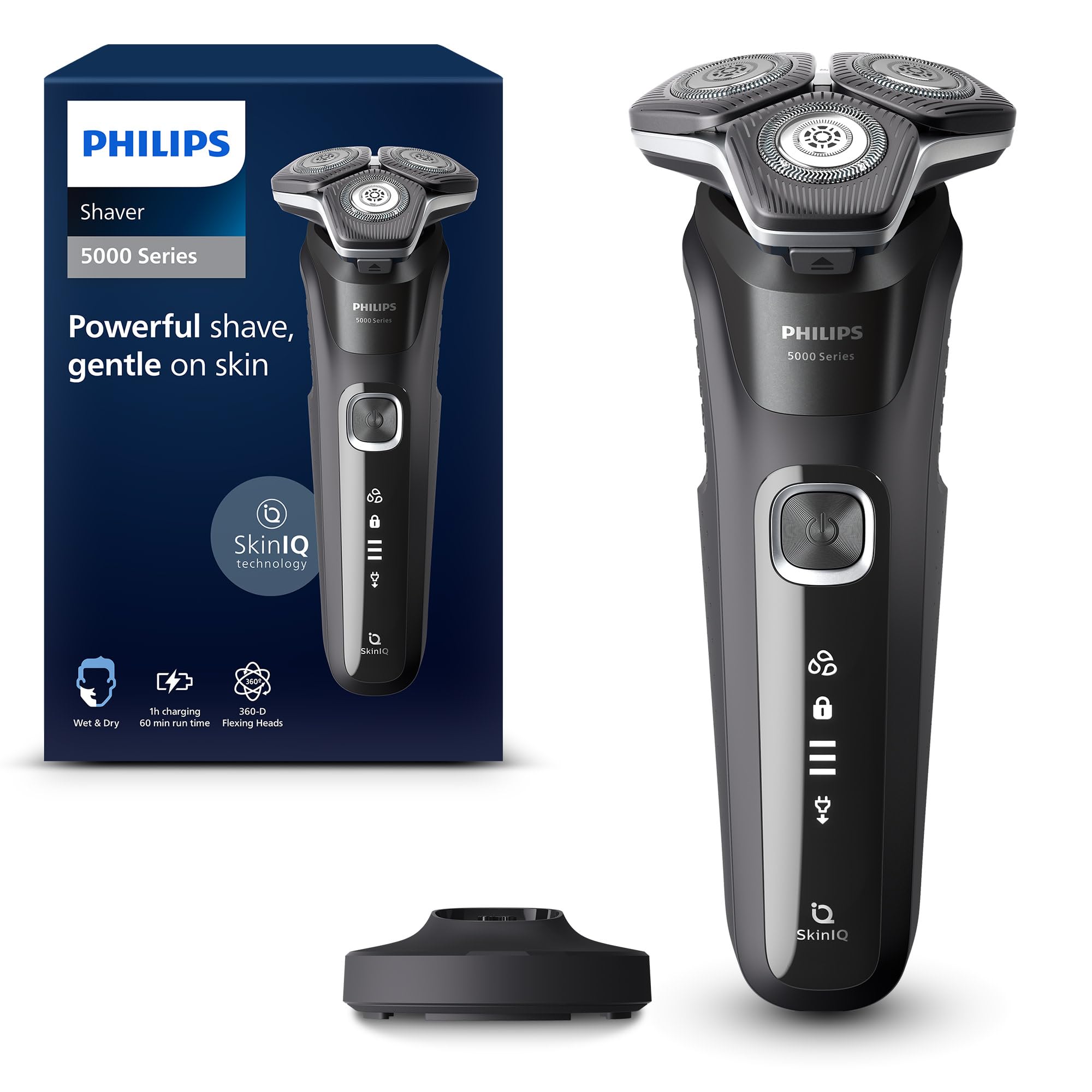 Amazon.com: Philips Shaver Series 5000 Wet & Dry Shaver with