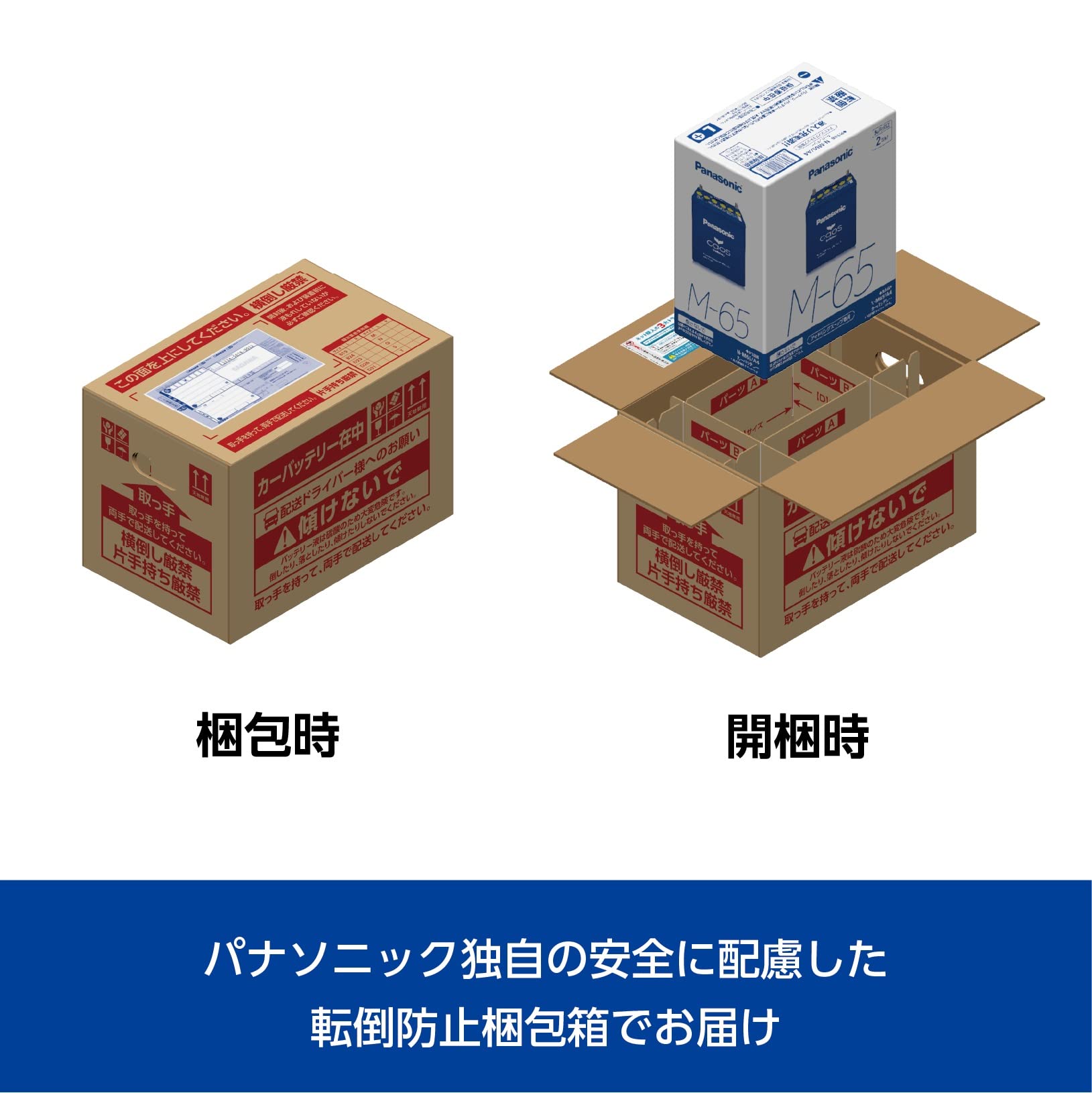 Amazon.co.jp: Panasonic Kaos N-M65/A4 CAOS Domestic Car Battery