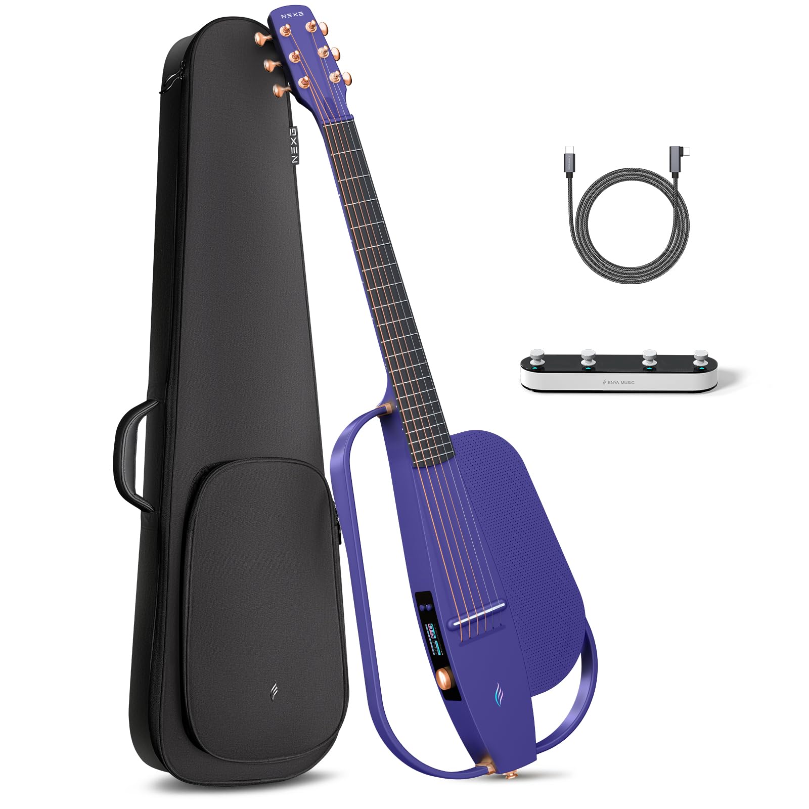Amazon.com: Enya NEXG 2 Basic Acoustic-Electric Guitar Carbon