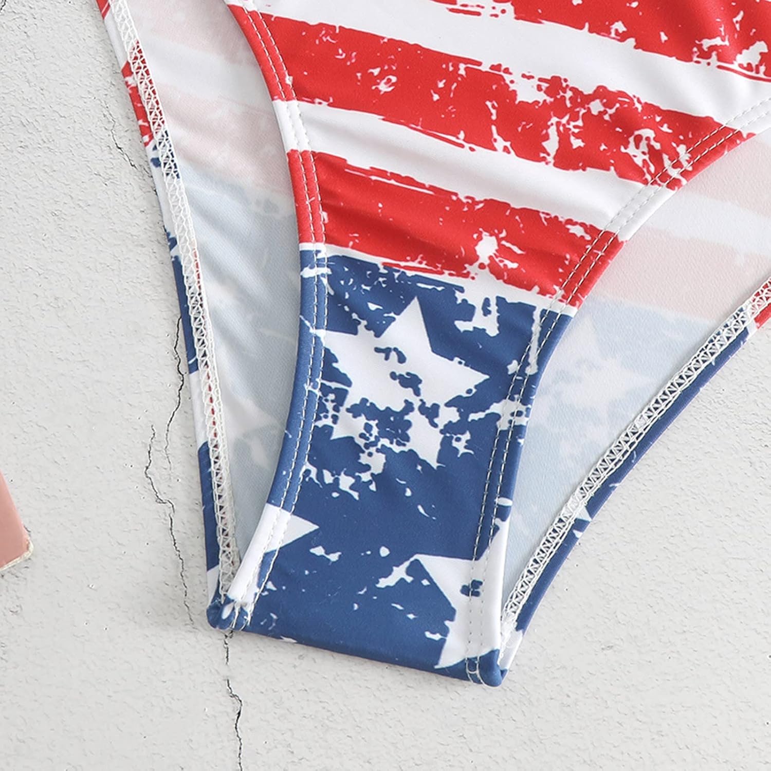 Amazon.co.jp: レディース ニュー ボウ スター プリント アメリカ国旗