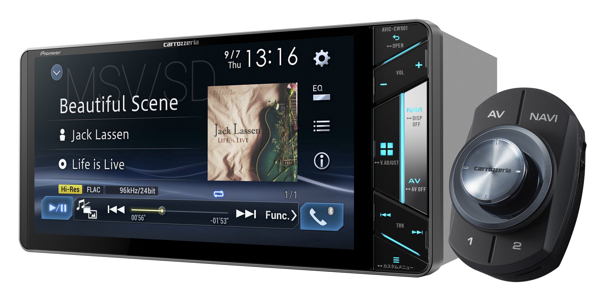 Amazon | Pioneer カーナビ AVIC-CW901 7インチ 200mmワイド サイバー