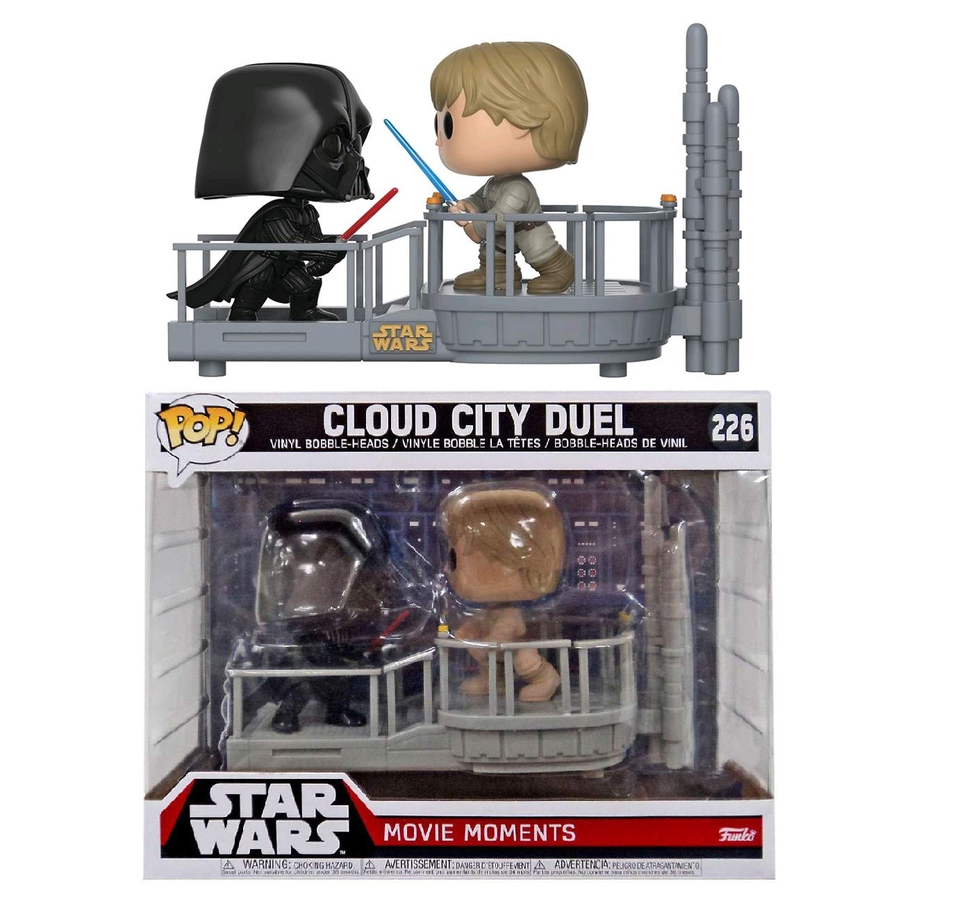 Funko Pop 21982! Star Wars: Movie Moments - Cloud City Duel (Luke
