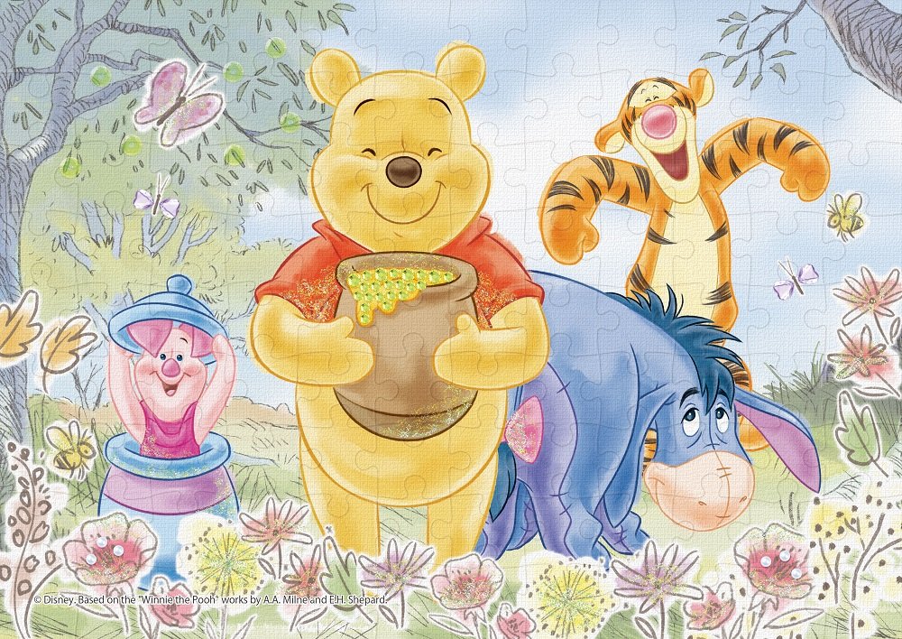 Amazon.co.jp: 108ピース ジグソーパズル Winnie the Pooh(くまのプー