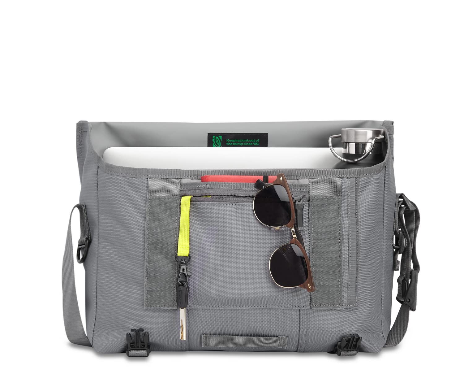 Timbuk2 Classic Messenger Bag, Eco Gunmetal, Small | B2B Liquidation
