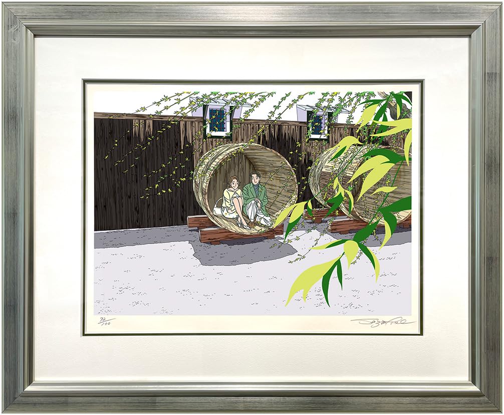 わたせせいぞう 版画 / シルクスクリーン【想い出の Gentle Rain